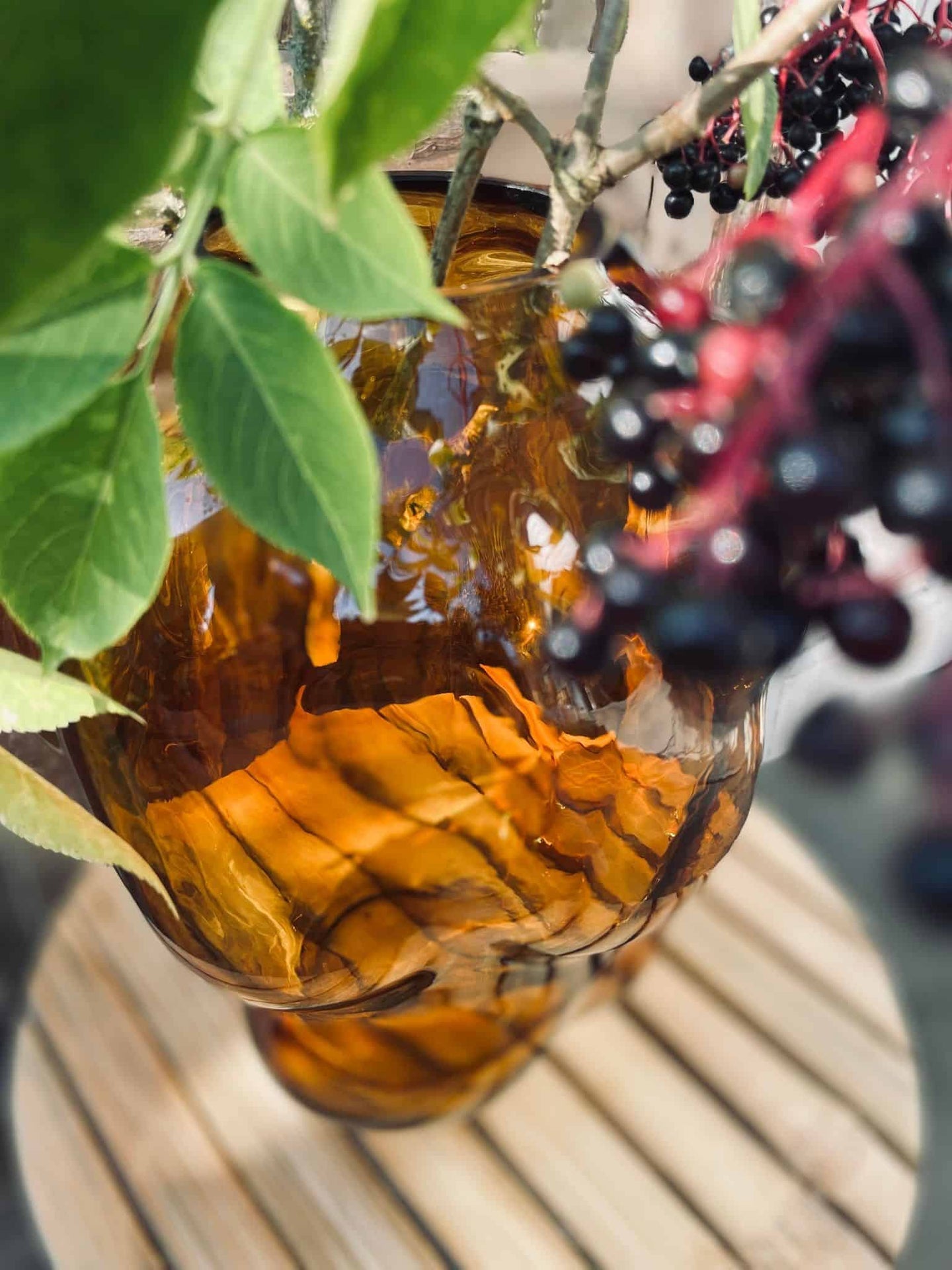 Vase Amber Shape - VIAMAJA.DK