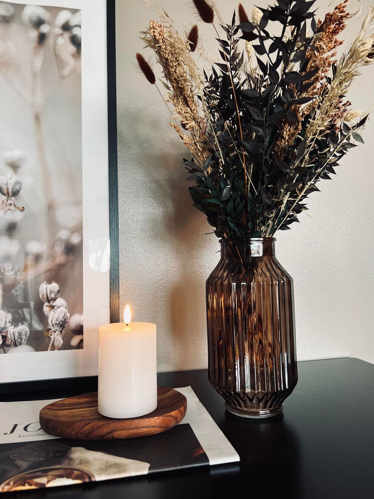 Vase Brown mix - VIAMAJA.DK