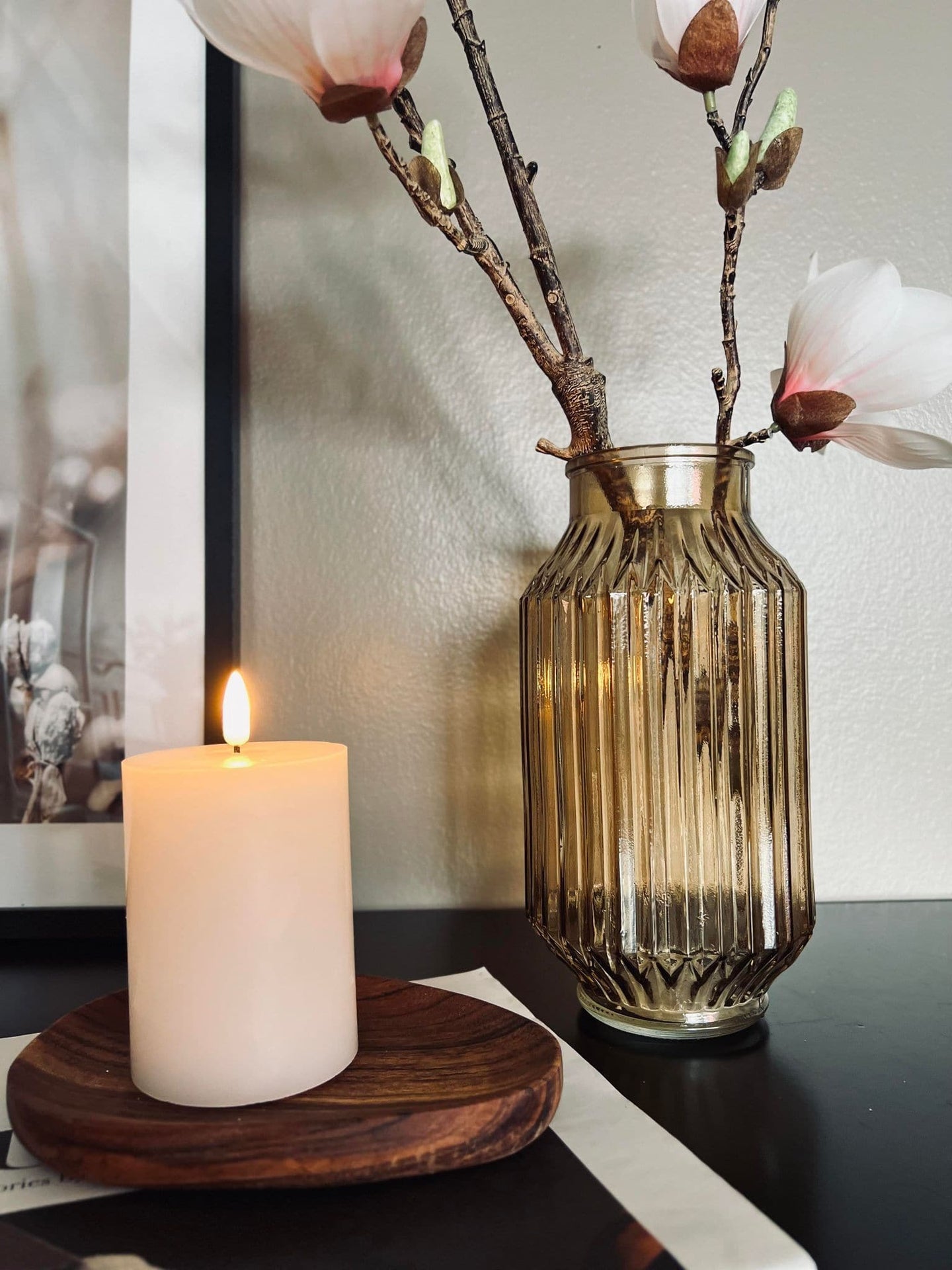 Vase Brown mix - VIAMAJA.DK