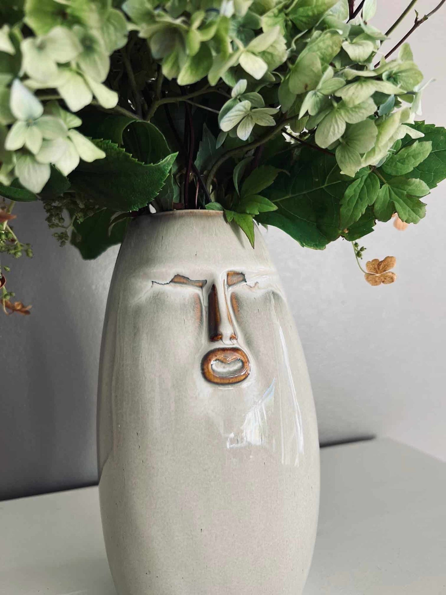 Vase keramik FACE - VIAMAJA.DK