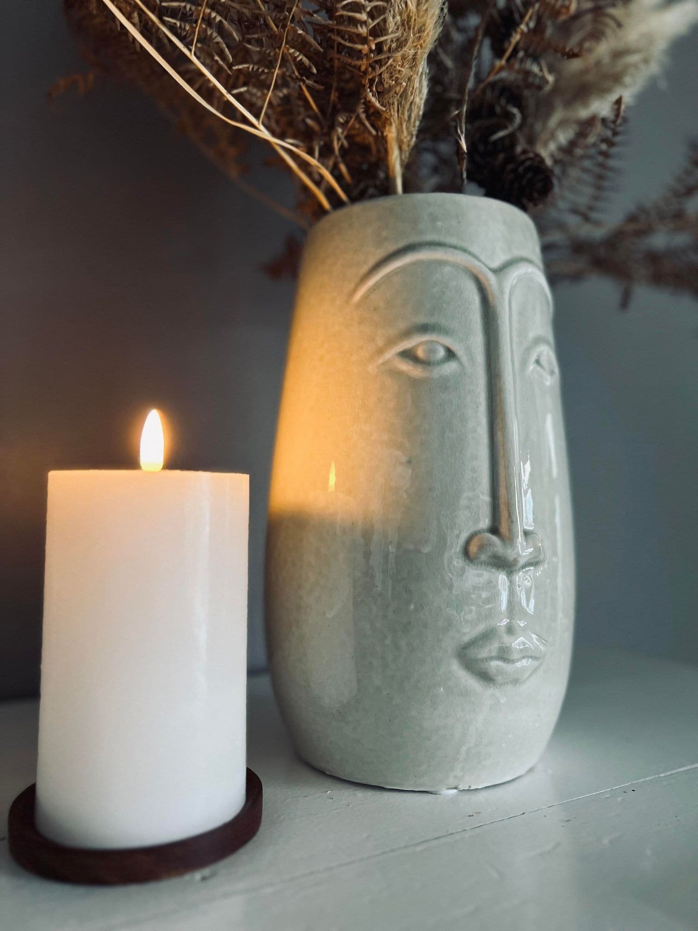Vase SMILE - keramik - VIAMAJA.DK
