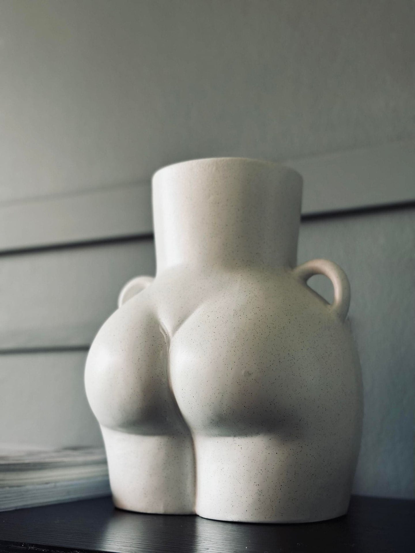 Vase white Body Big - VIAMAJA.DK