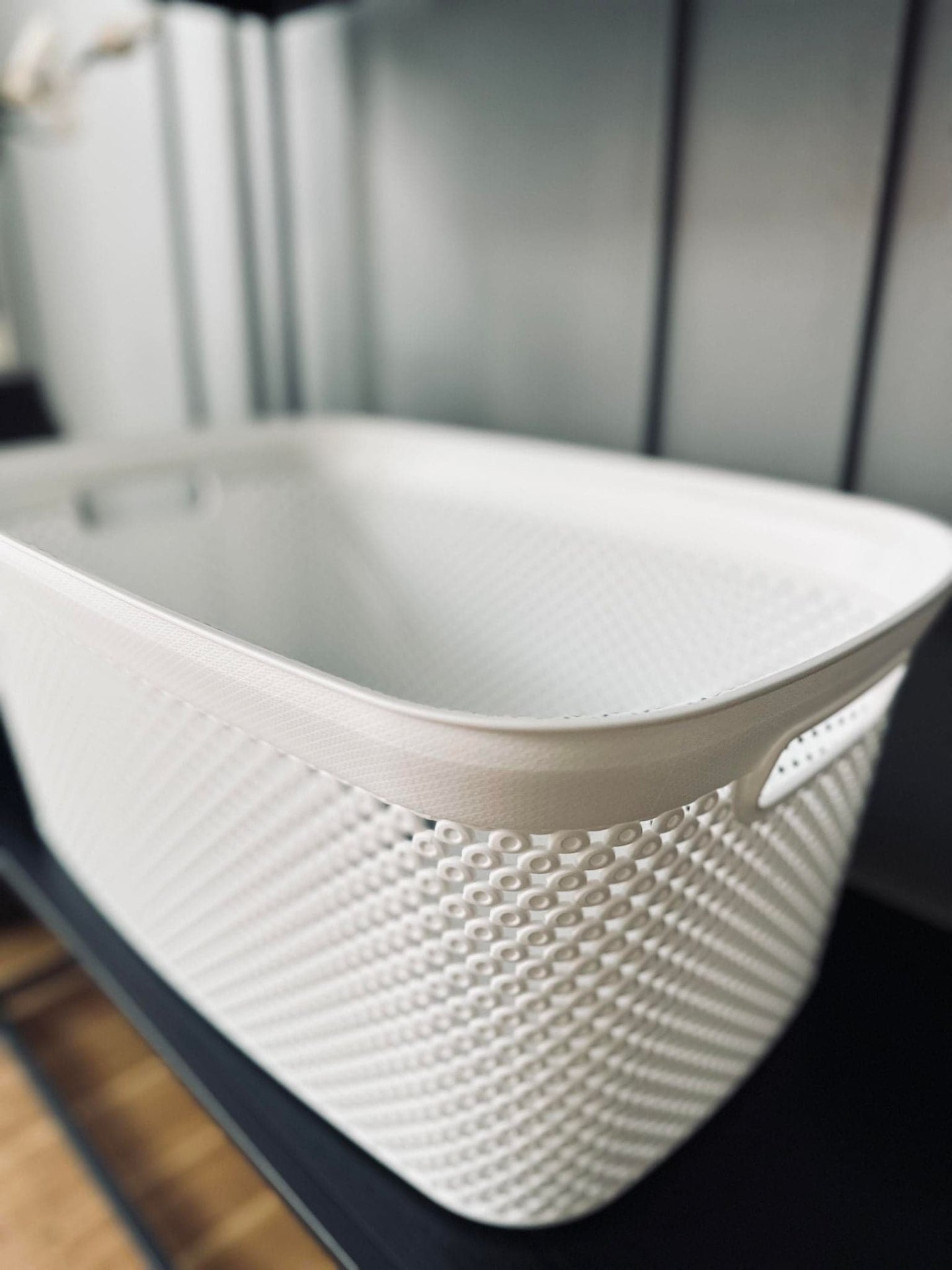 Vasketøjskurv Hvid - VIAMAJA.DK