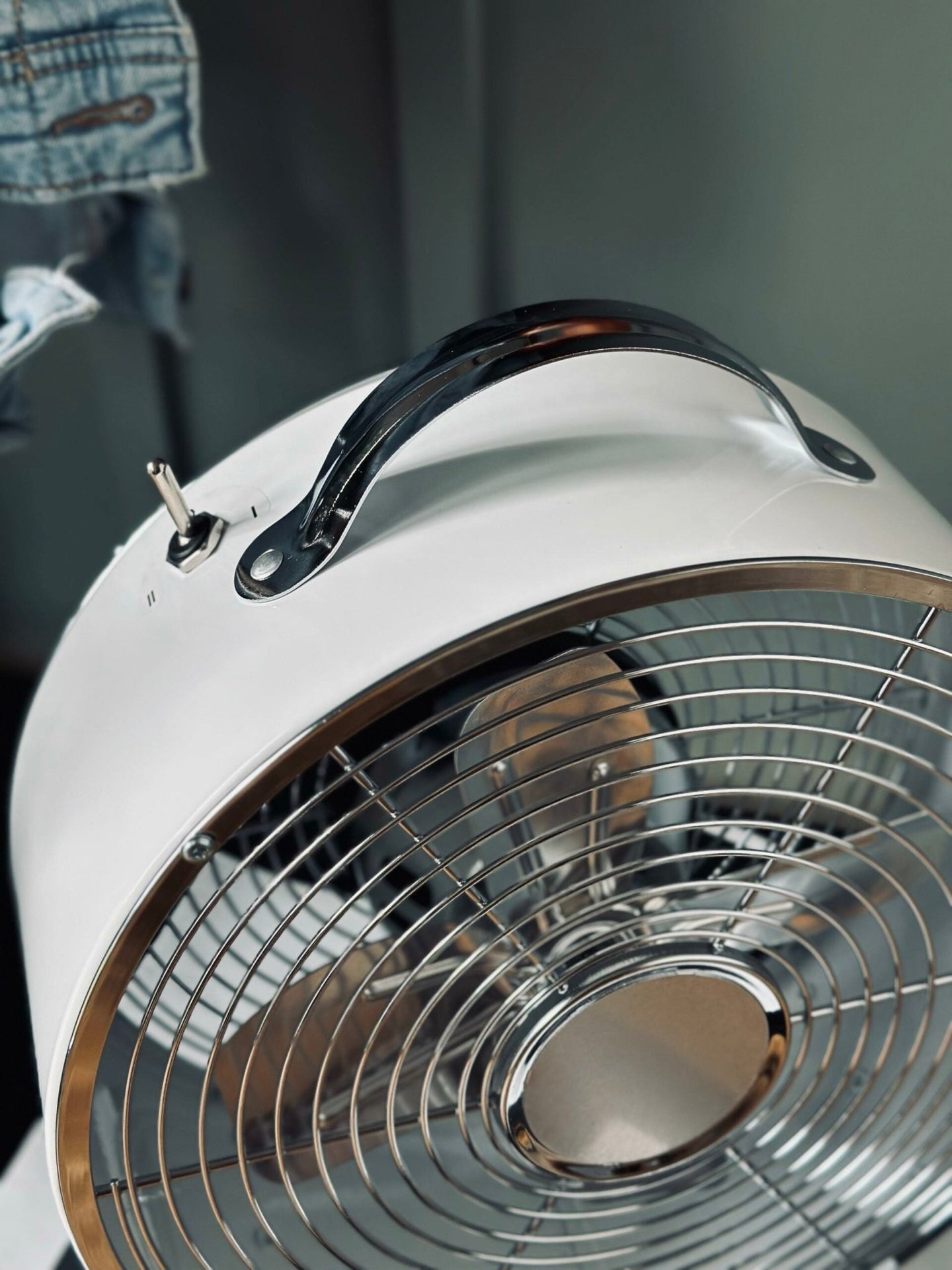 Ventilator – Vintage design white - VIAMAJA.DK