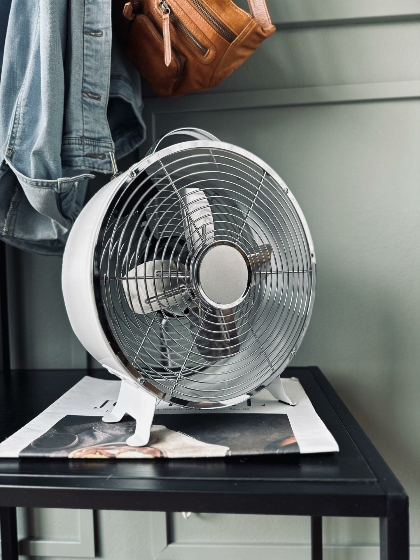 Ventilator – Vintage design white - VIAMAJA.DK
