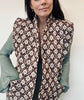 Väst Quilt brun