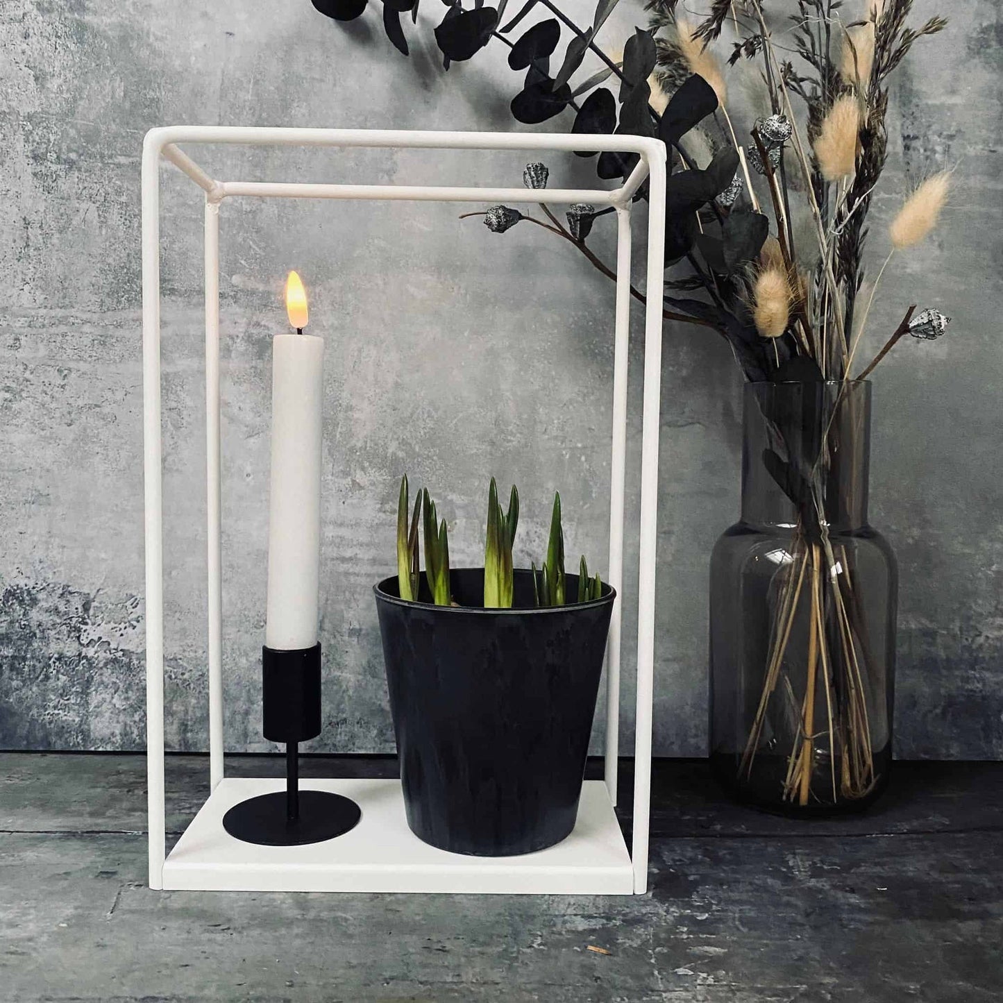 VIAMAJA Cube hylde - Hvid - 20x30x10 - VIAMAJA.DK