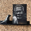 VIAMAJA Gallerihylla - Svart - 45 cm