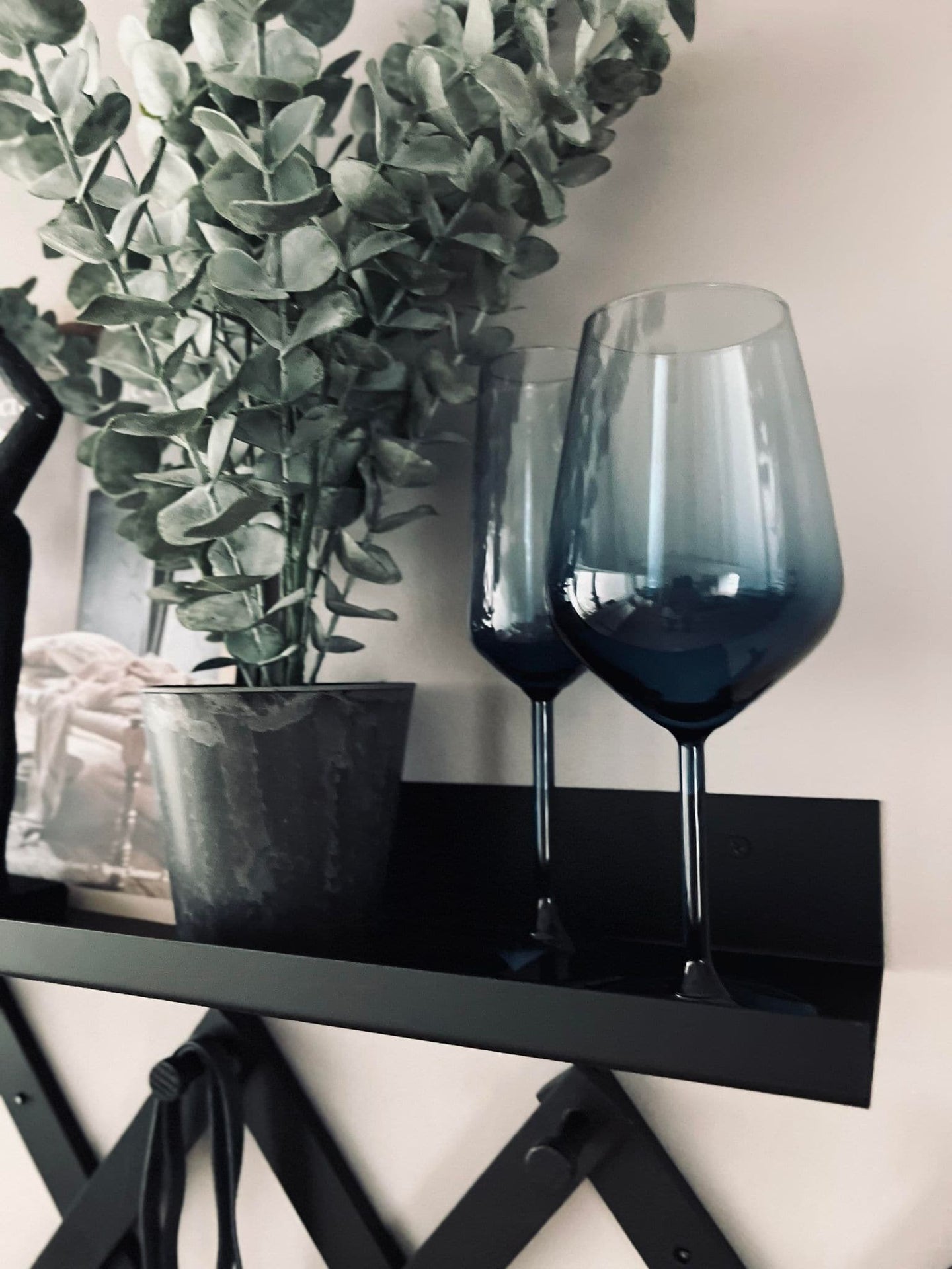 Vinglas LUX – Royal blue 490ml - VIAMAJA.DK