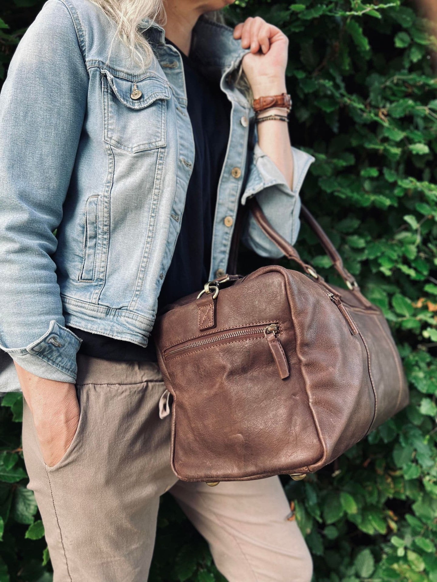 Weekendtaske - Brown Buffalo - VIAMAJA.DK