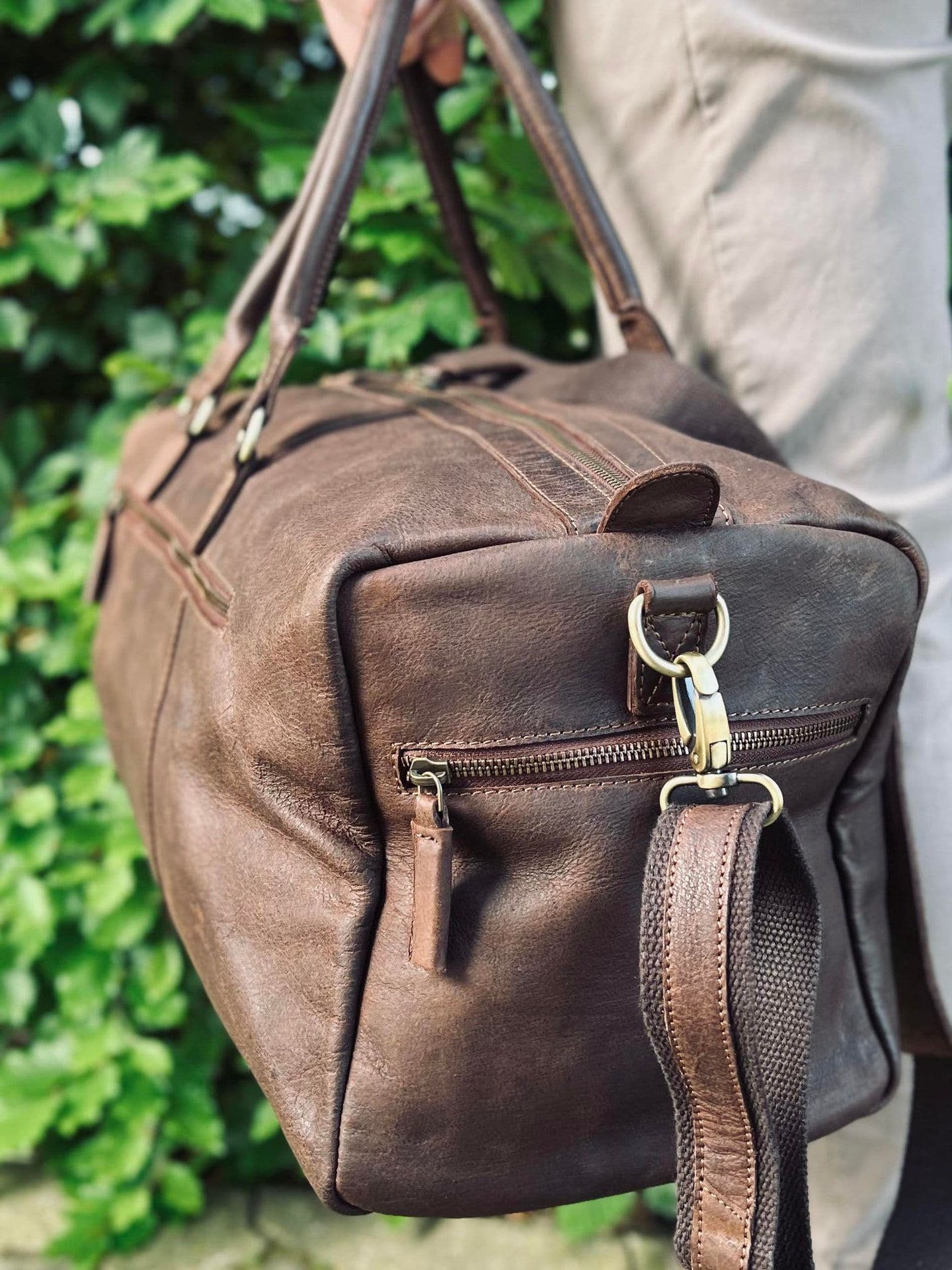 Weekendtaske - Brown Buffalo - VIAMAJA.DK