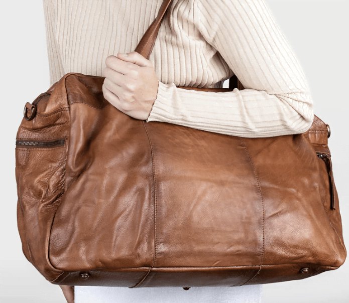 Weekendtaske DREAM Walnut - VIAMAJA.DK