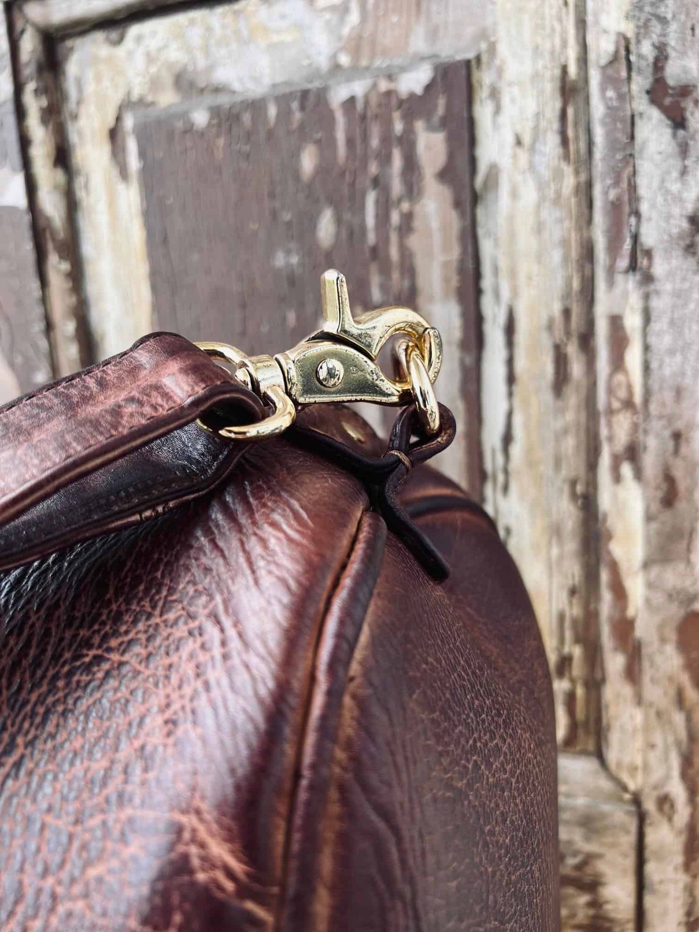 Weekendtaske TRAVEL Cognac - VIAMAJA.DK