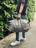 Weekendväska - WASHED JUTE GREY
