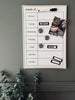 White board med 10 delar
