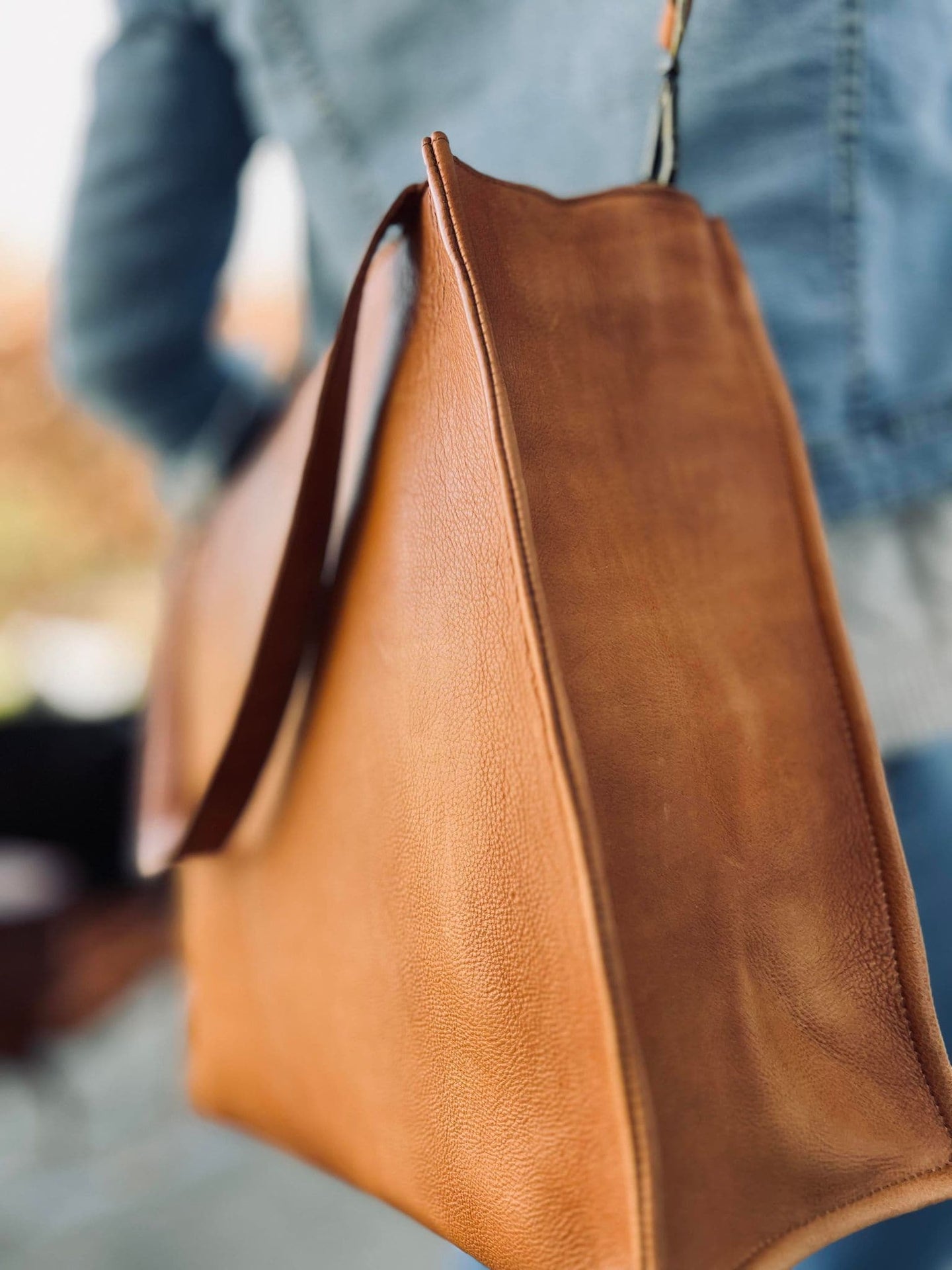Work / Shopper - Lisa Cognac - VIAMAJA.DK