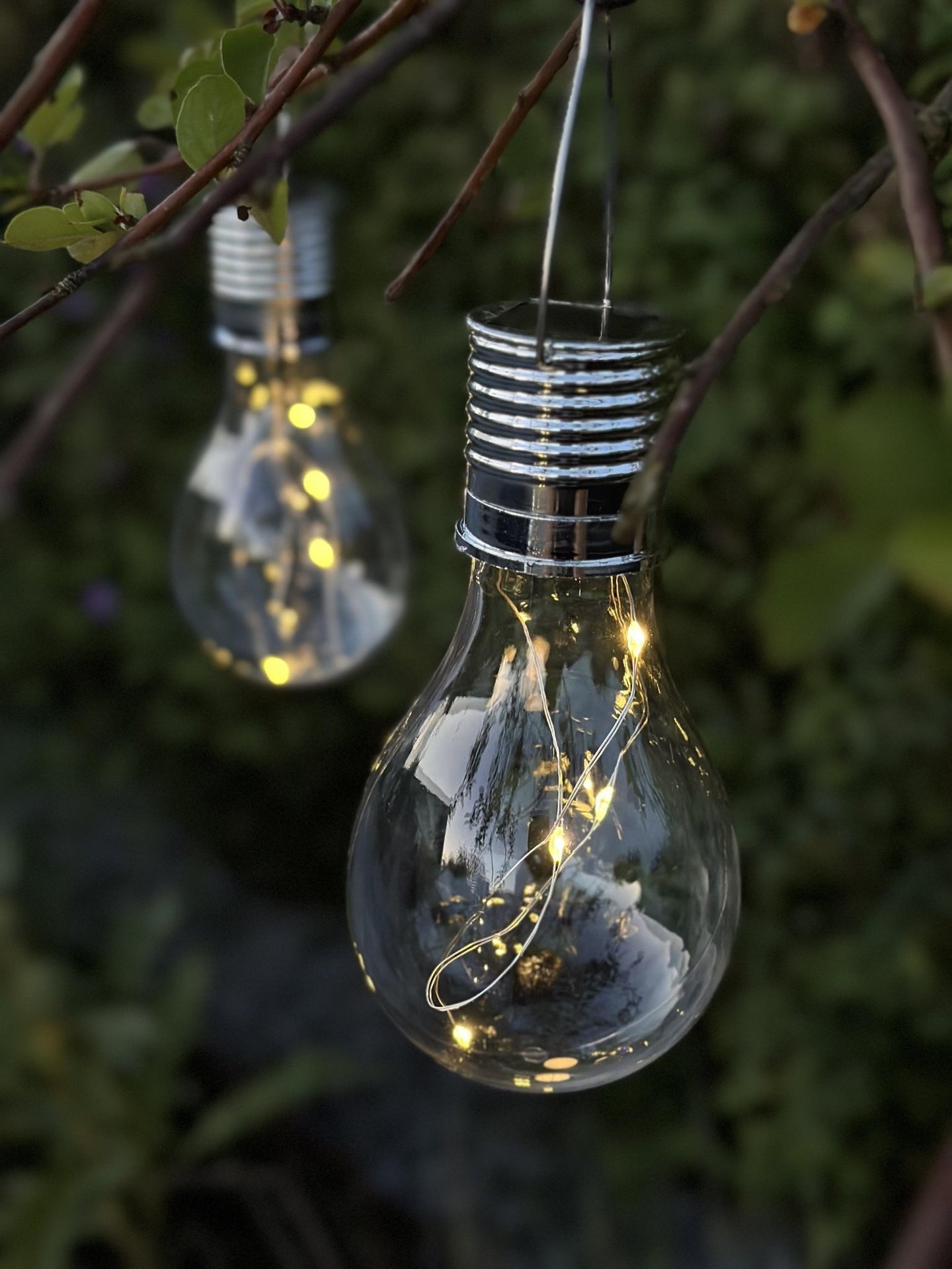 XL lyspære med solceller - Tilbud 4 stk - VIAMAJA.DK