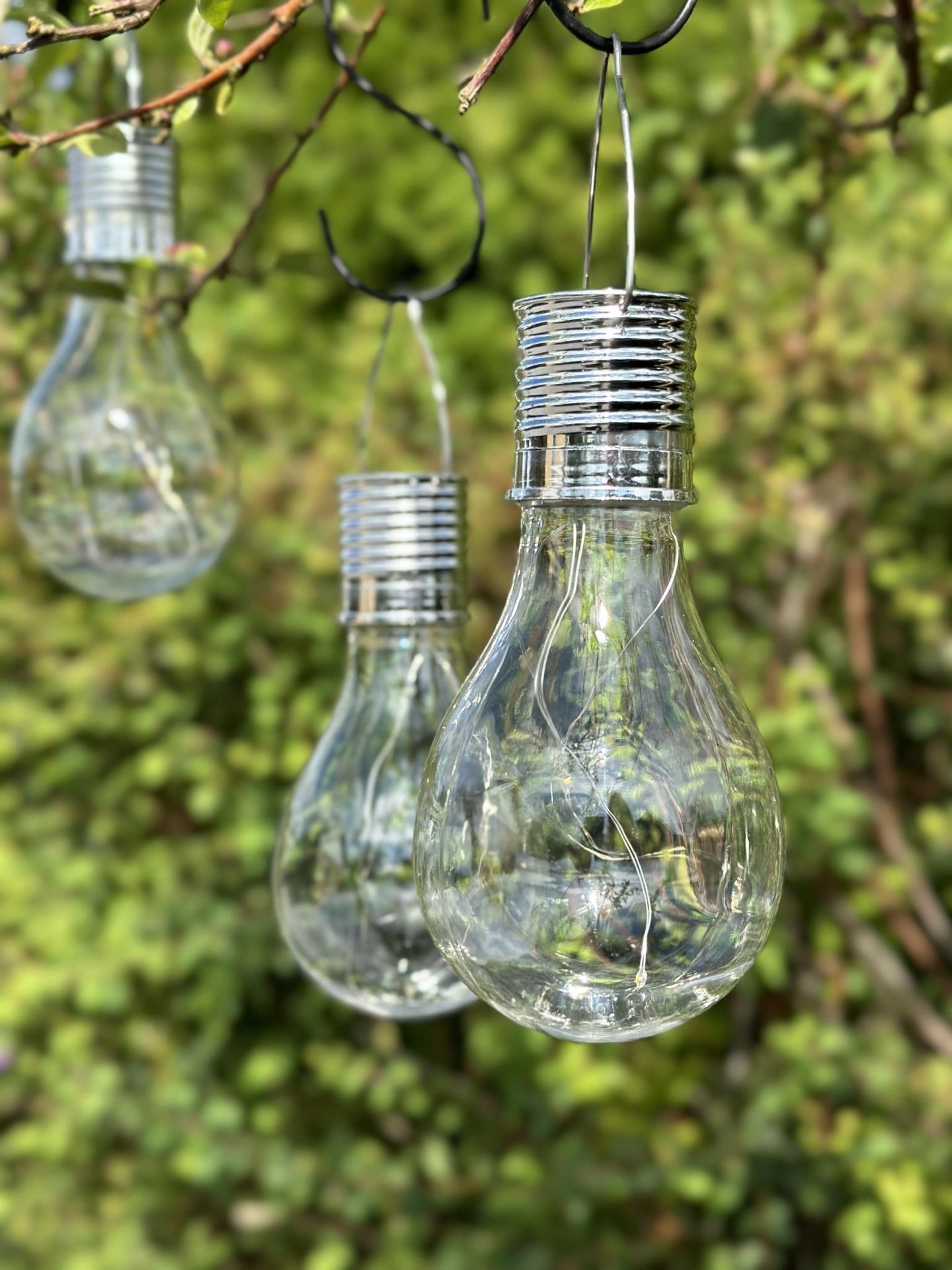 XL lyspære med solceller - Tilbud 4 stk - VIAMAJA.DK