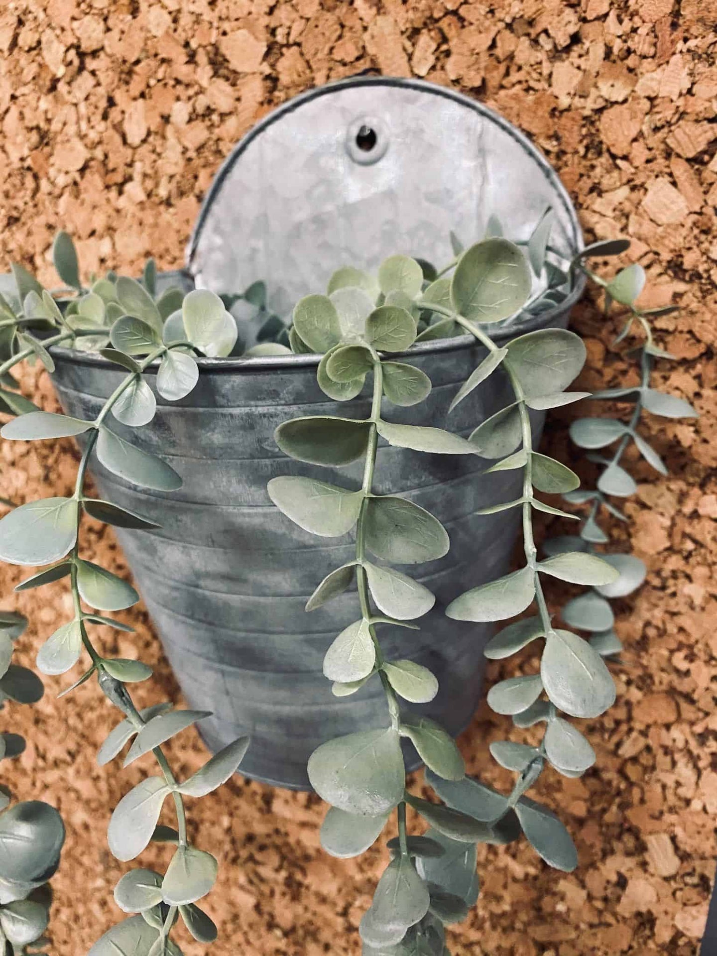 Zinkpotte - Væghængt - Lille - VIAMAJA.DK