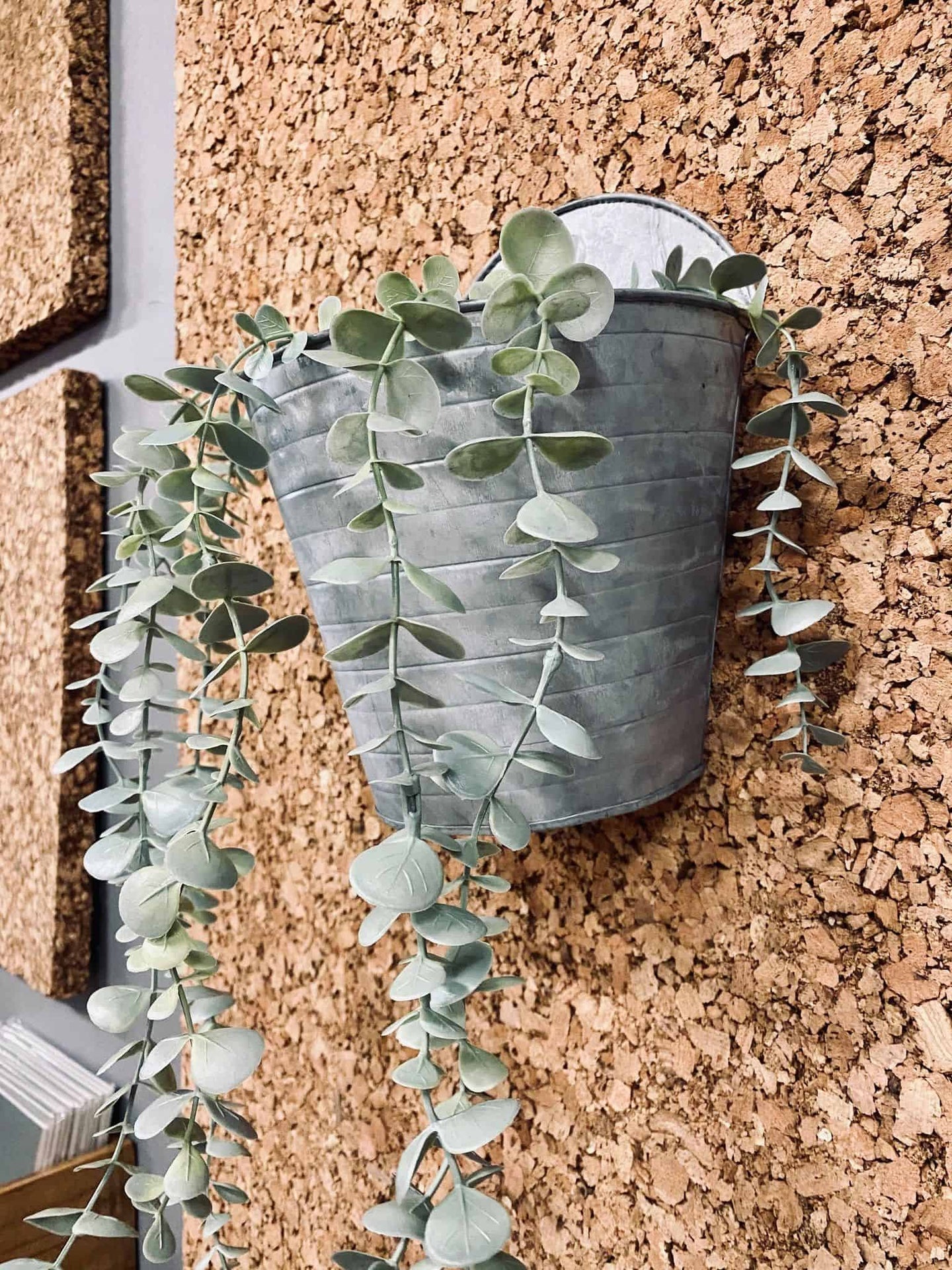 Zinkpotte - Væghængt - Lille - VIAMAJA.DK